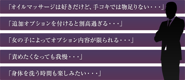 お客様の願望リスト