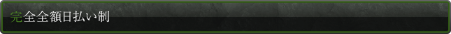 完全全額日払い制